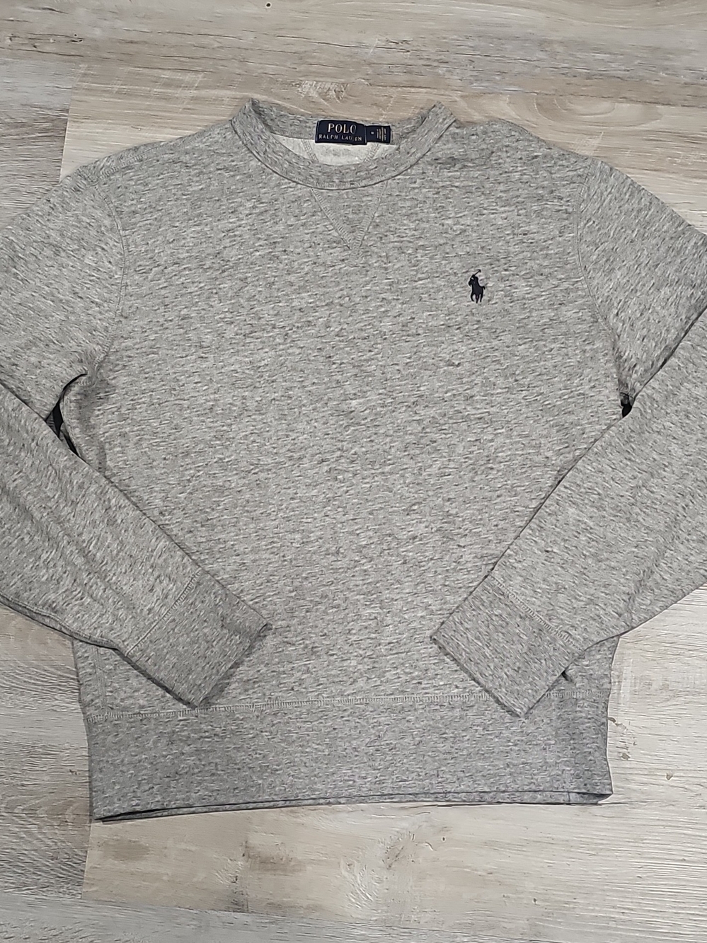 Polo by Ralph Lauren Men's Heather Gray Crewneck Sweatshirt M